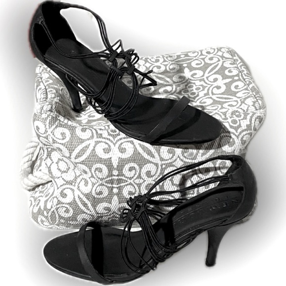 New York Transit Black Dressy Heels
